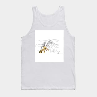 Line Art - Morroco Adventures Tank Top